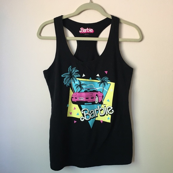 Barbie Tops - Barbie pink convertible tank